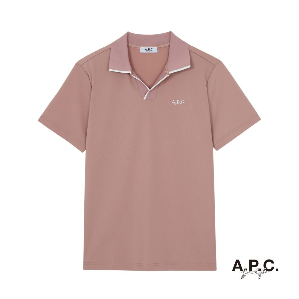 A.P.C. GOLF - A.P.C. Golf Jean T-shirt - Pink - The Agora Bangkok