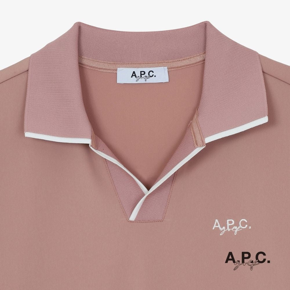 A.P.C. GOLF - A.P.C. Golf Jean T-shirt - Pink - The Agora Bangkok