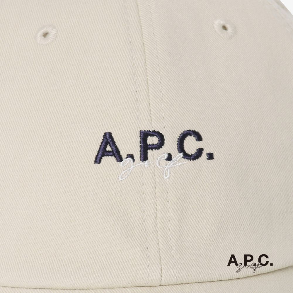 A.P.C. GOLF - A.P.C. Golf Jean Ball Cap - Beige - The Agora Bangkok