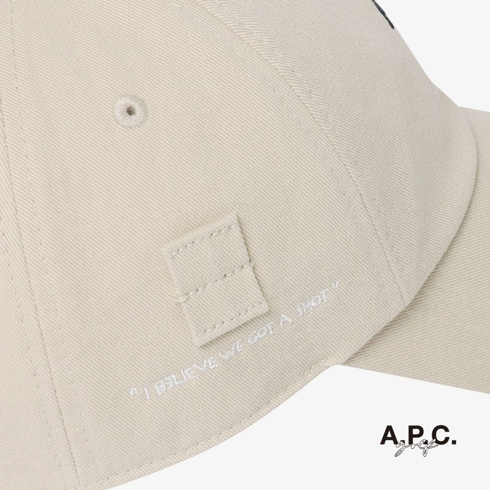A.P.C. GOLF - A.P.C. Golf Jean Ball Cap - Beige - The Agora Bangkok