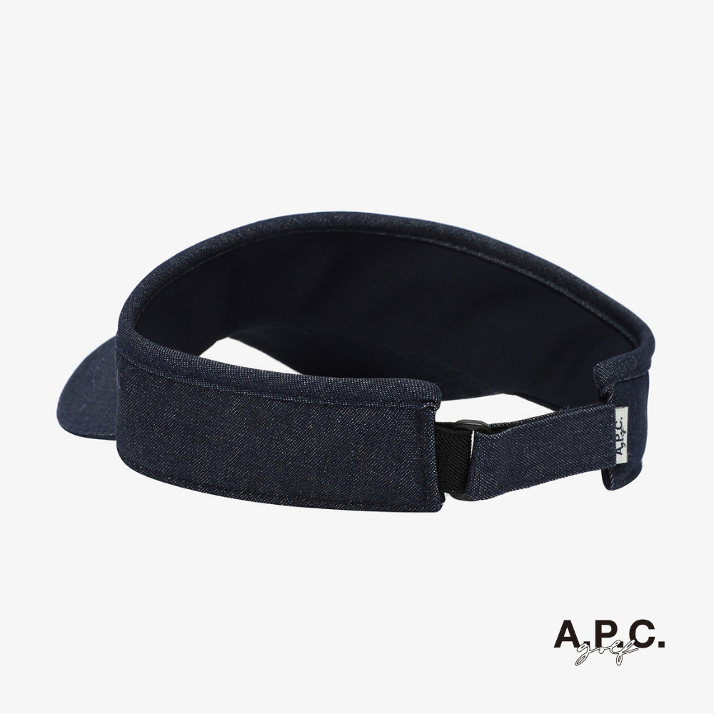 A.P.C. GOLF - A.P.C. Golf Jean Sun Visor - Indigo - The Agora Bangkok