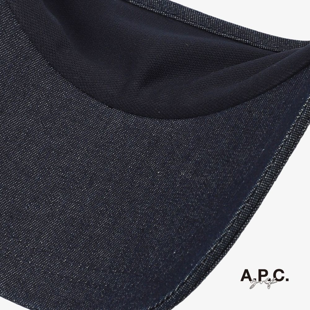 A.P.C. GOLF - A.P.C. Golf Jean Sun Visor - Indigo - The Agora Bangkok