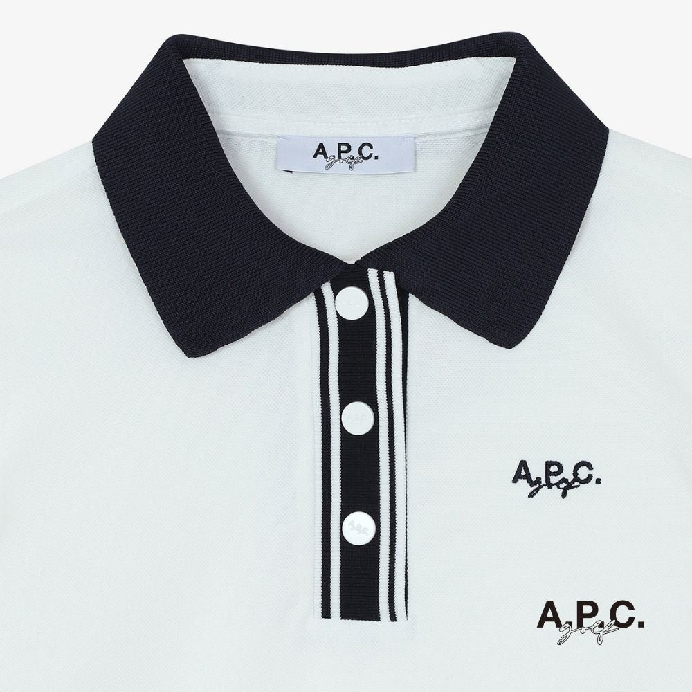 A.P.C. GOLF - A.P.C. Golf Jeanne T-shirt - White - The Agora Bangkok