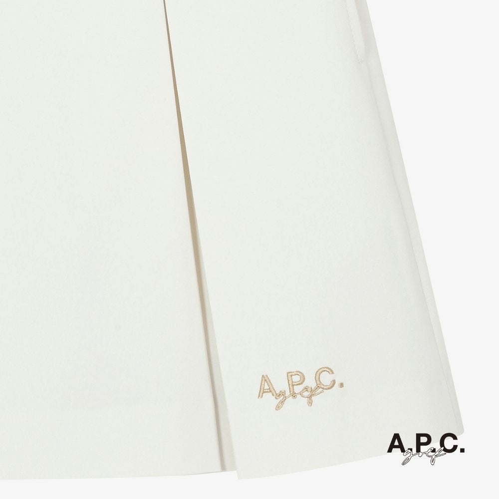 A.P.C. GOLF - A.P.C. Golf Leo Skirt - Ivory - The Agora Bangkok