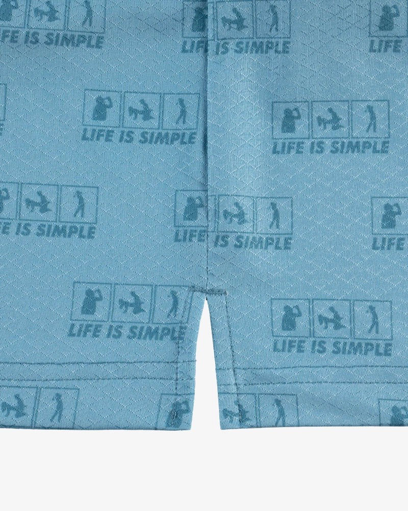 GOLF GODS - GOLF GODS Men's Life is Simple Cool Tech Performance Polo - The Agora Bangkok