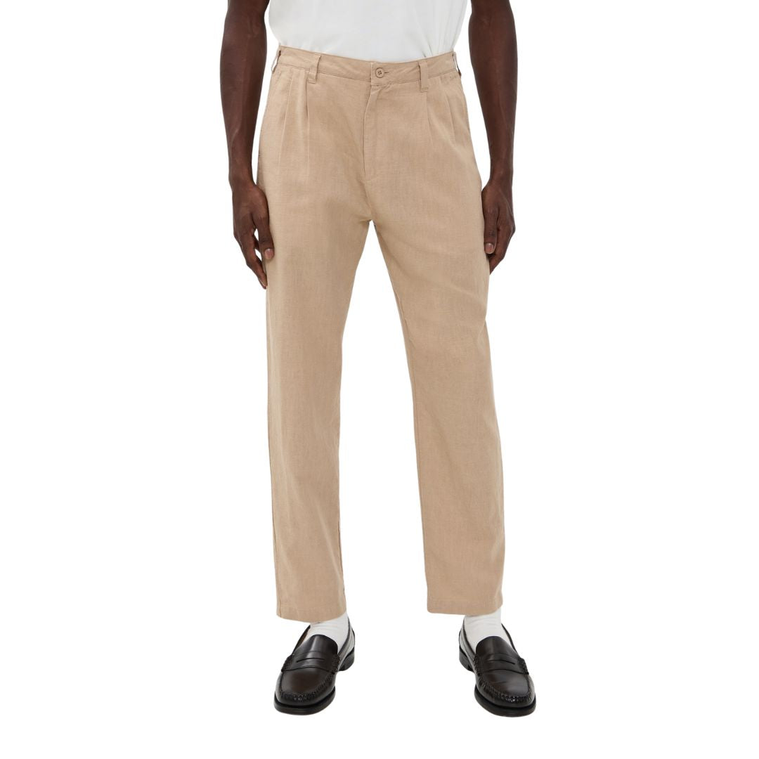 QUIET GOLF - QUIET GOLF Men's Trouser Linen Pants - The Agora Bangkok