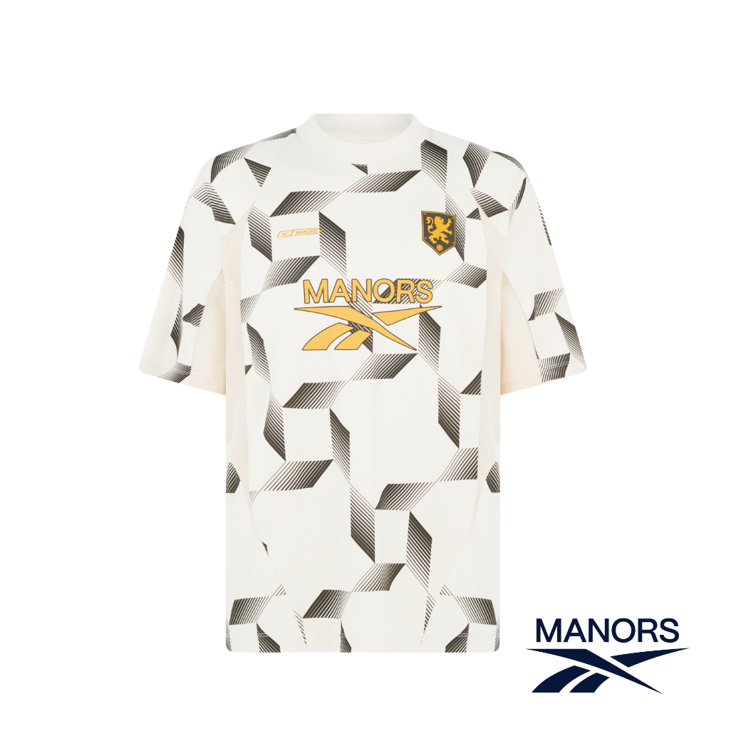 MANORS - MANORS X REEBOK MOCK NECK POLO (PEBBLE) - The Agora Bangkok