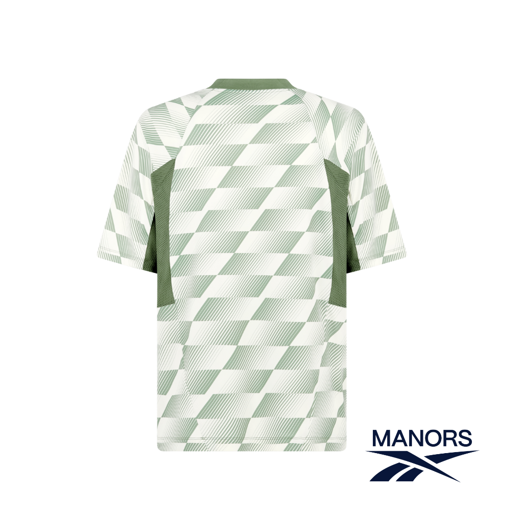 MANORS - MANORS X REEBOK MOCK NECK POLO (GREEN) - The Agora Bangkok