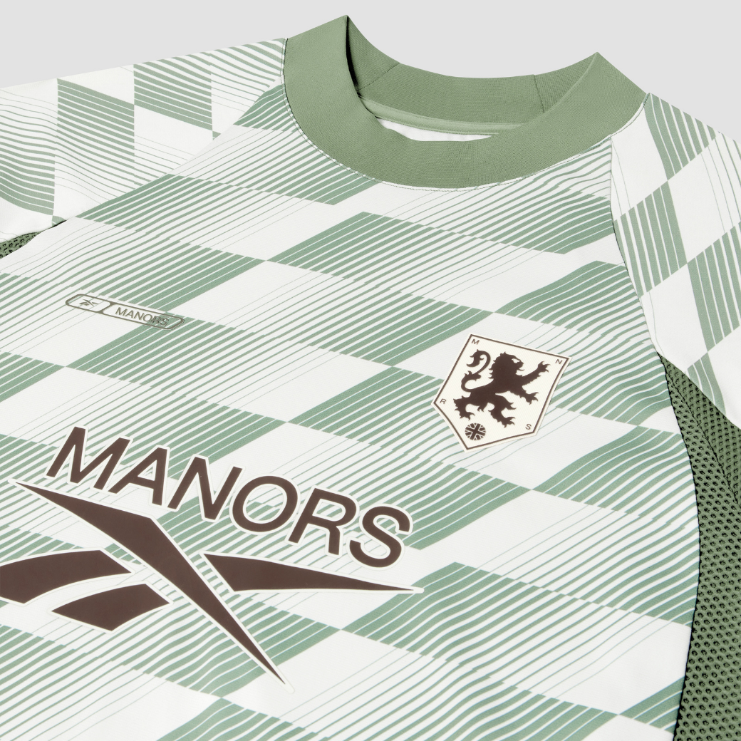 MANORS - MANORS X REEBOK MOCK NECK POLO (GREEN) - The Agora Bangkok