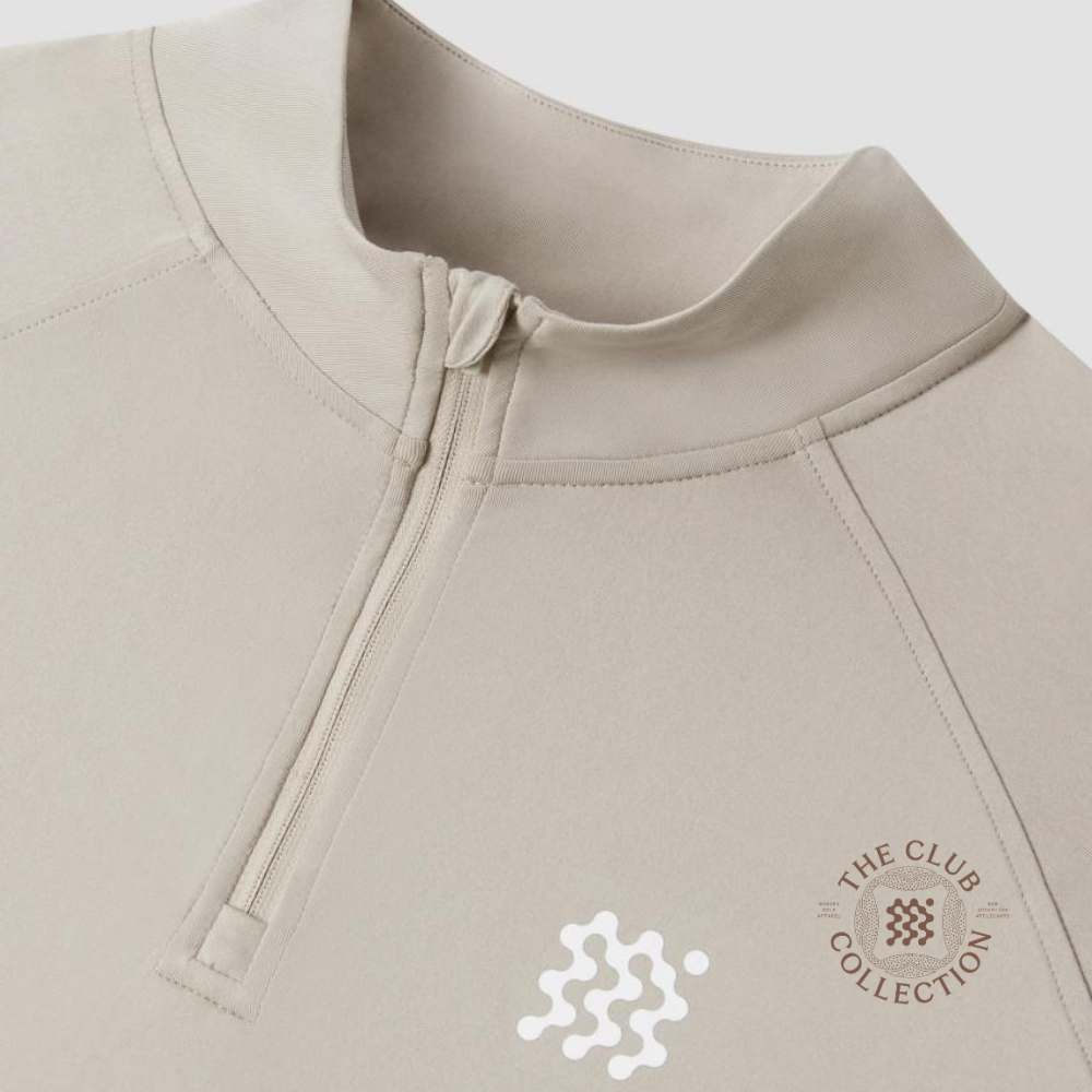MANORS - MANORS Men's 1/4 Zip Lightweight Mid Layer - The Agora Bangkok