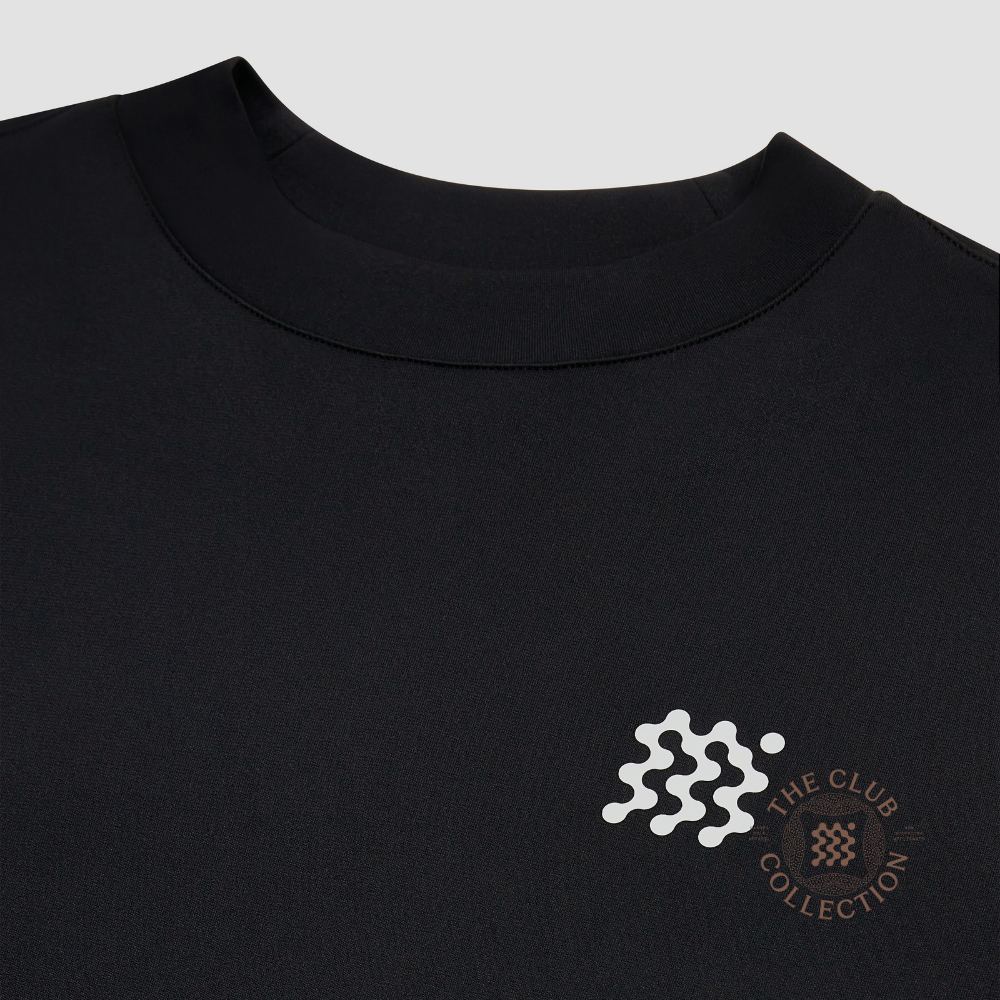 MANORS - MANORS Men's Course mock neck polo - The Agora Bangkok