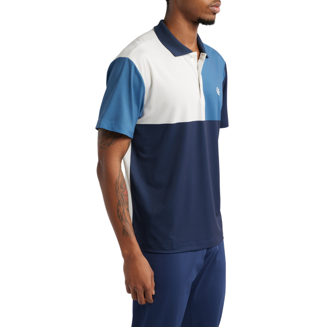 QUIET GOLF - QUIET GOLF Men's Monogram Swatch Polo - The Agora Bangkok