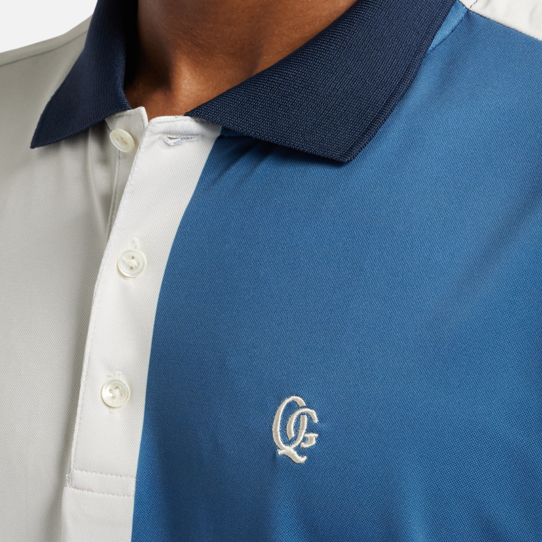 QUIET GOLF - QUIET GOLF Men's Monogram Swatch Polo - The Agora Bangkok