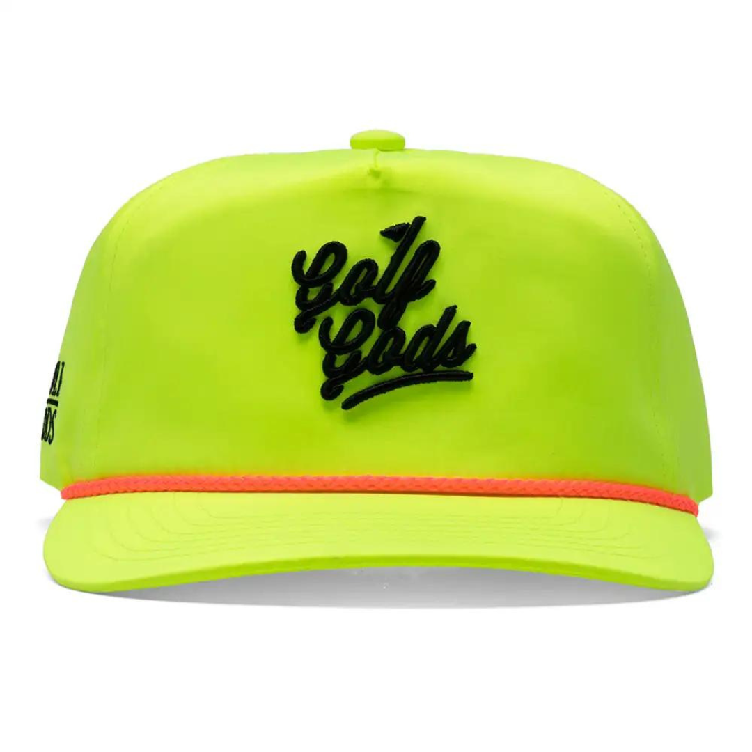 GOLF GODS - GOLF GODS Script Snapback Golf Rope Hat - The Agora Bangkok