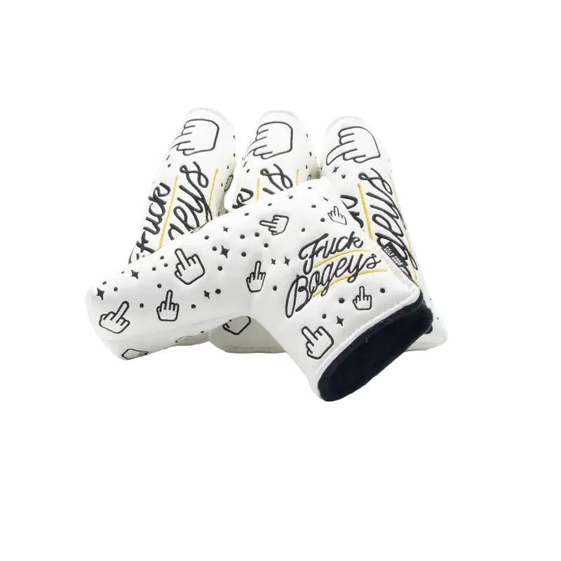 GOLF GODS F Bogeys 2.0 White Putter Cover