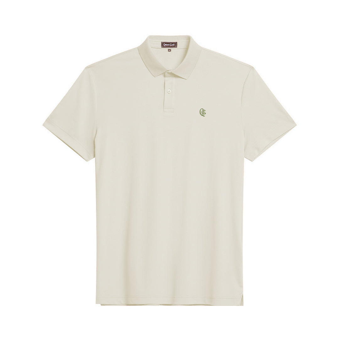 QUIET GOLF - QUIET GOLF Men's Monogram Striped Polo - The Agora Bangkok