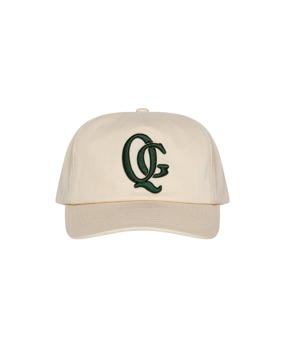 QUIET GOLF - QUIET GOLF Monogram Left Dad Hat - The Agora Bangkok