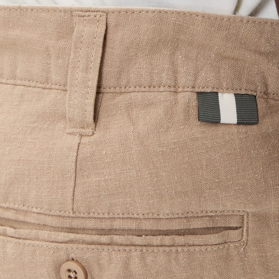 QUIET GOLF - QUIET GOLF Men's Trouser Linen Pants - The Agora Bangkok