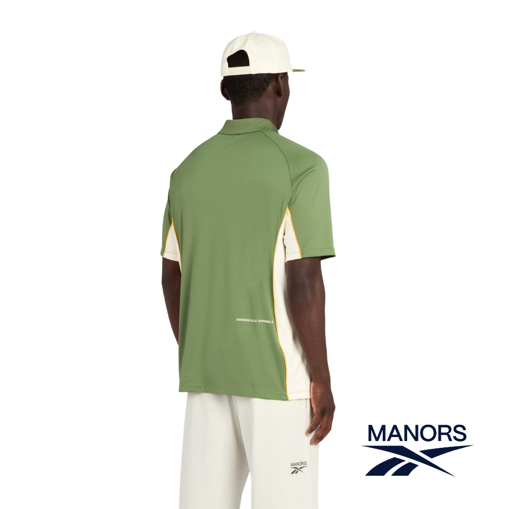 MANORS - MANORS X REEBOK RECYCLED POLO - LEGACY GREEN - The Agora Bangkok