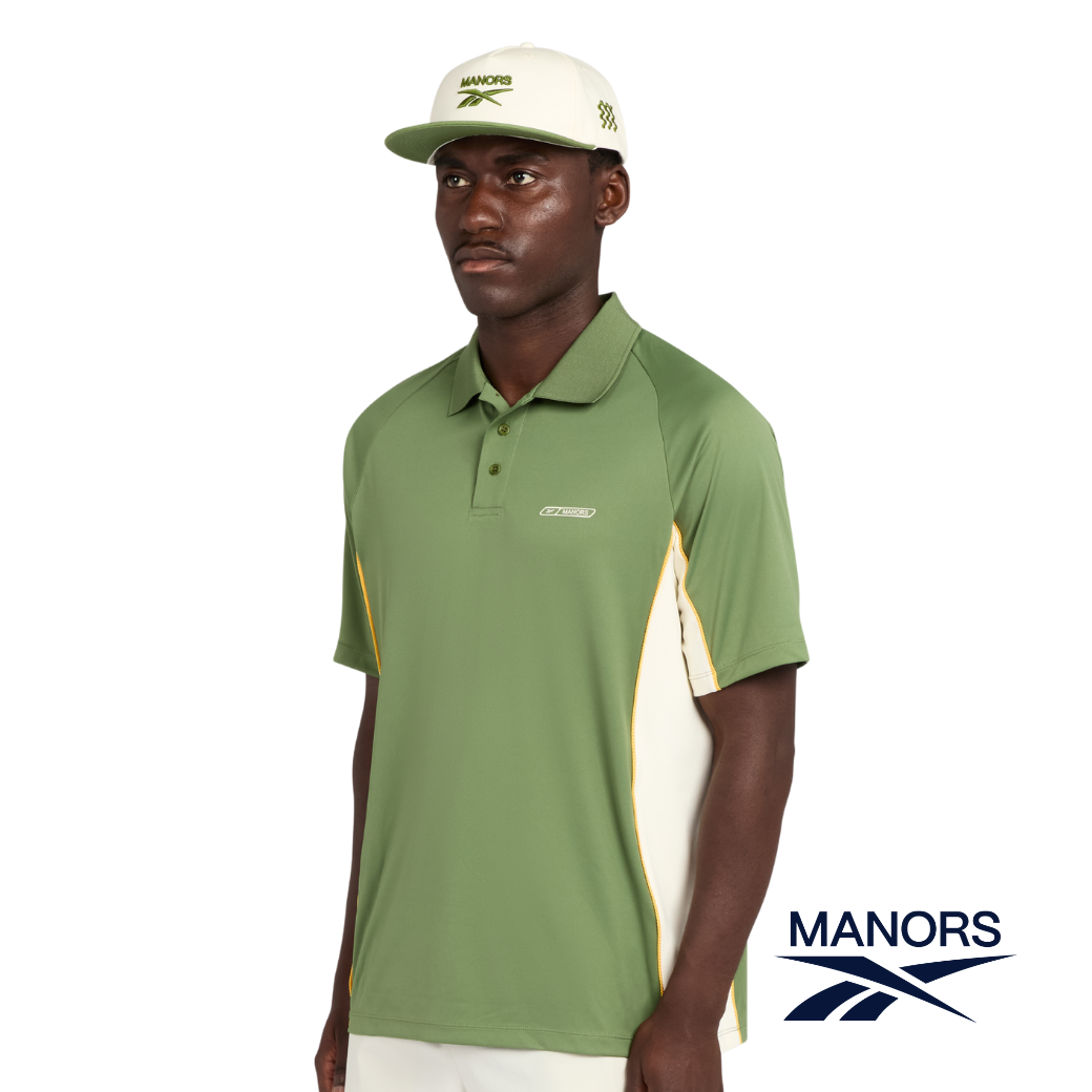 MANORS - MANORS X REEBOK RECYCLED POLO - LEGACY GREEN - The Agora Bangkok