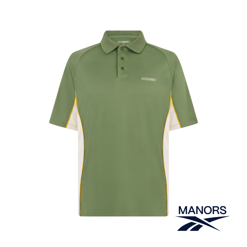 MANORS - MANORS X REEBOK RECYCLED POLO - LEGACY GREEN - The Agora Bangkok