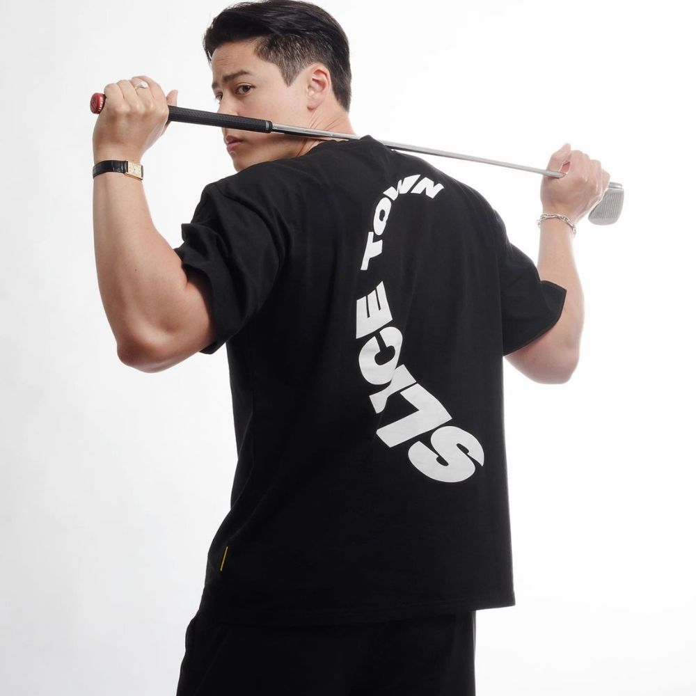 SLICE TOWN - SLICE TOWN Relaxed Fit T-Shirt - The Agora Bangkok
