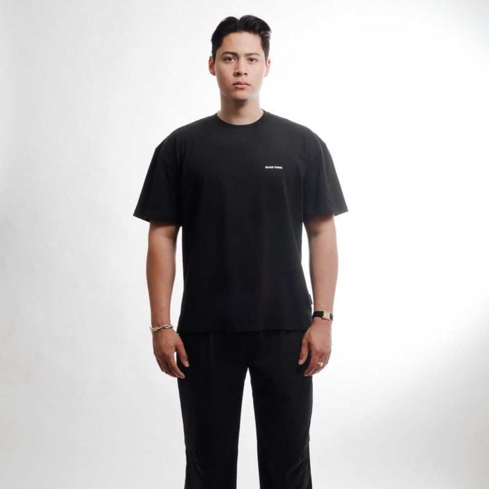 SLICE TOWN - SLICE TOWN Relaxed Fit T-Shirt - The Agora Bangkok