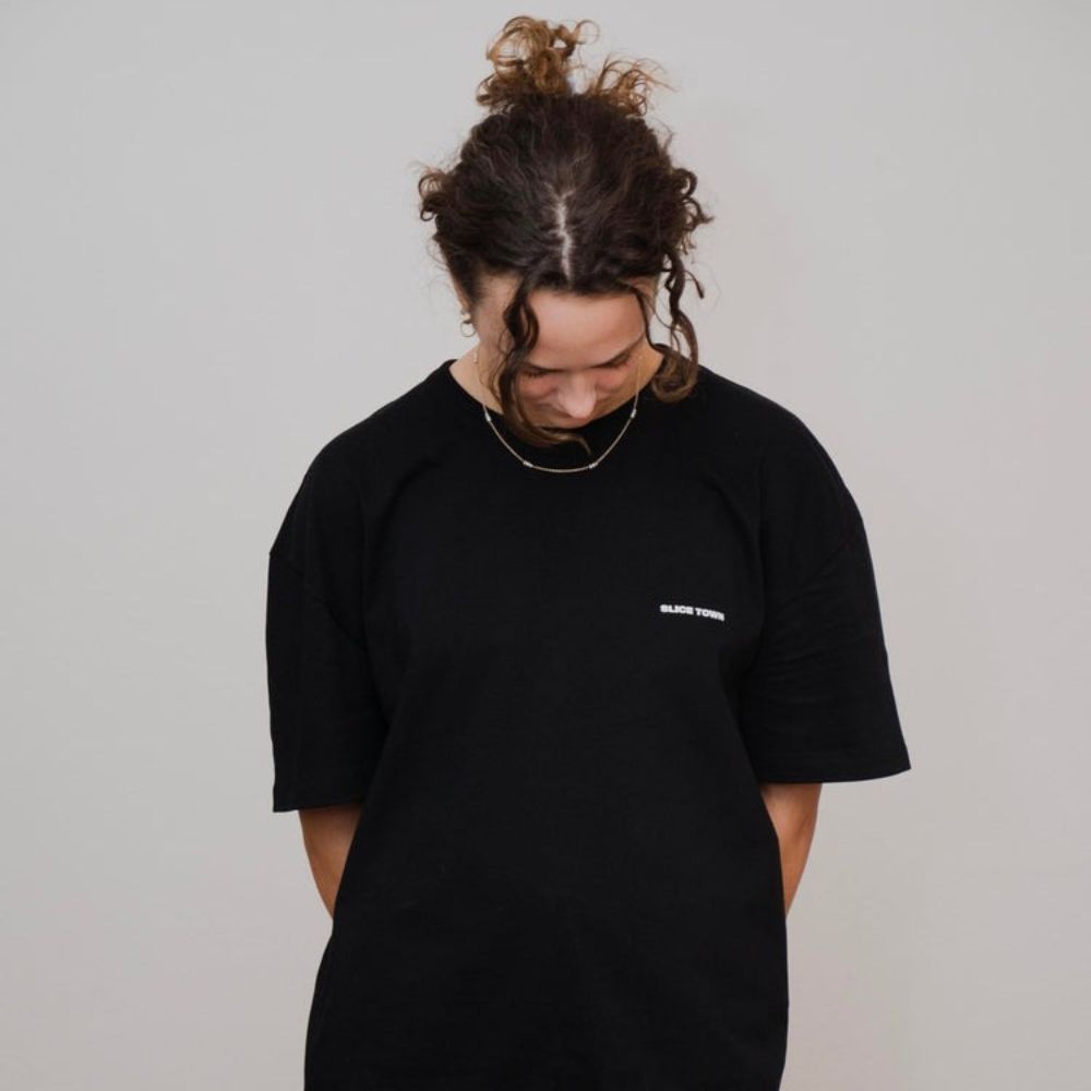 SLICE TOWN - SLICE TOWN Relaxed Fit T-Shirt - The Agora Bangkok