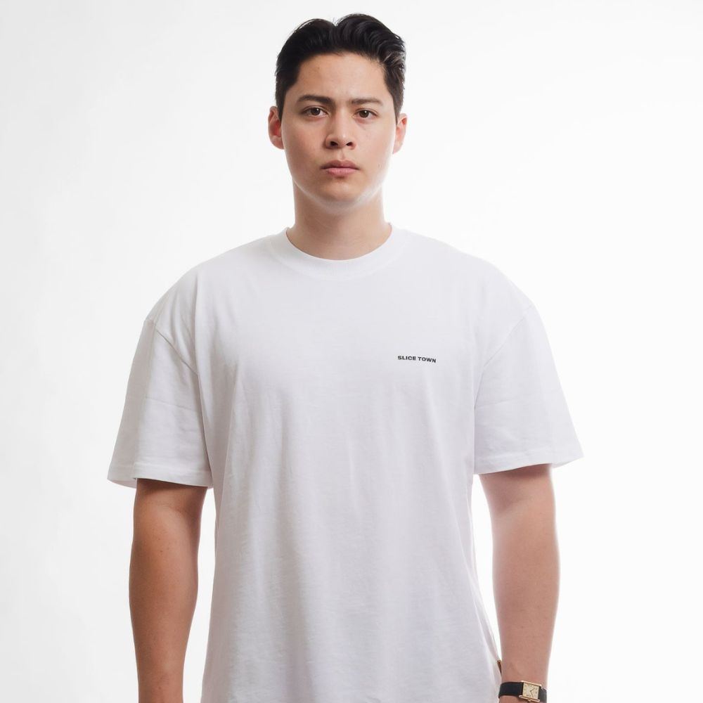 SLICE TOWN - SLICE TOWN Relaxed Fit T-Shirt - The Agora Bangkok