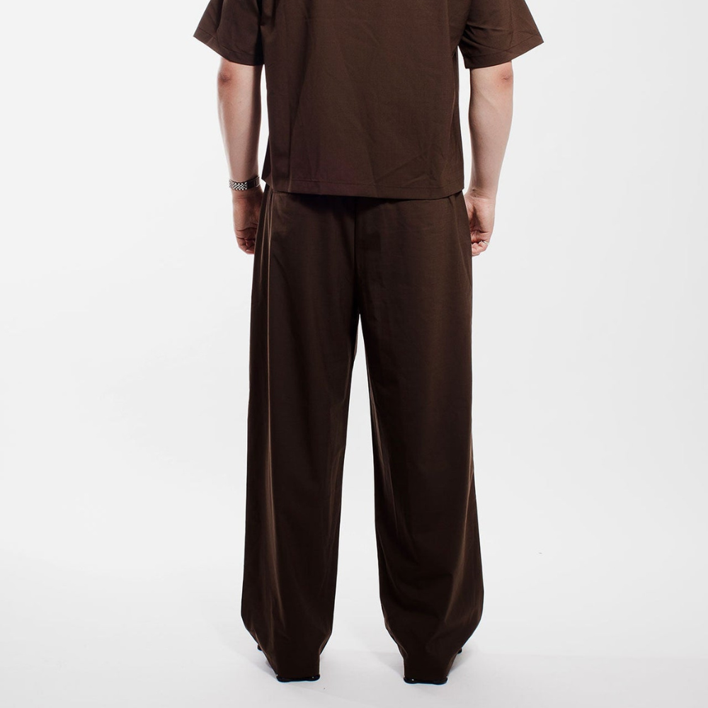 SLICE TOWN - SLICE TOWN Men's Wide Pleated Pants - The Agora Bangkok