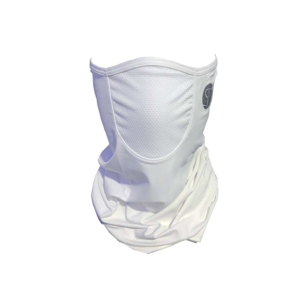 SPARMS Face Shield 99.8% Sun Protection white