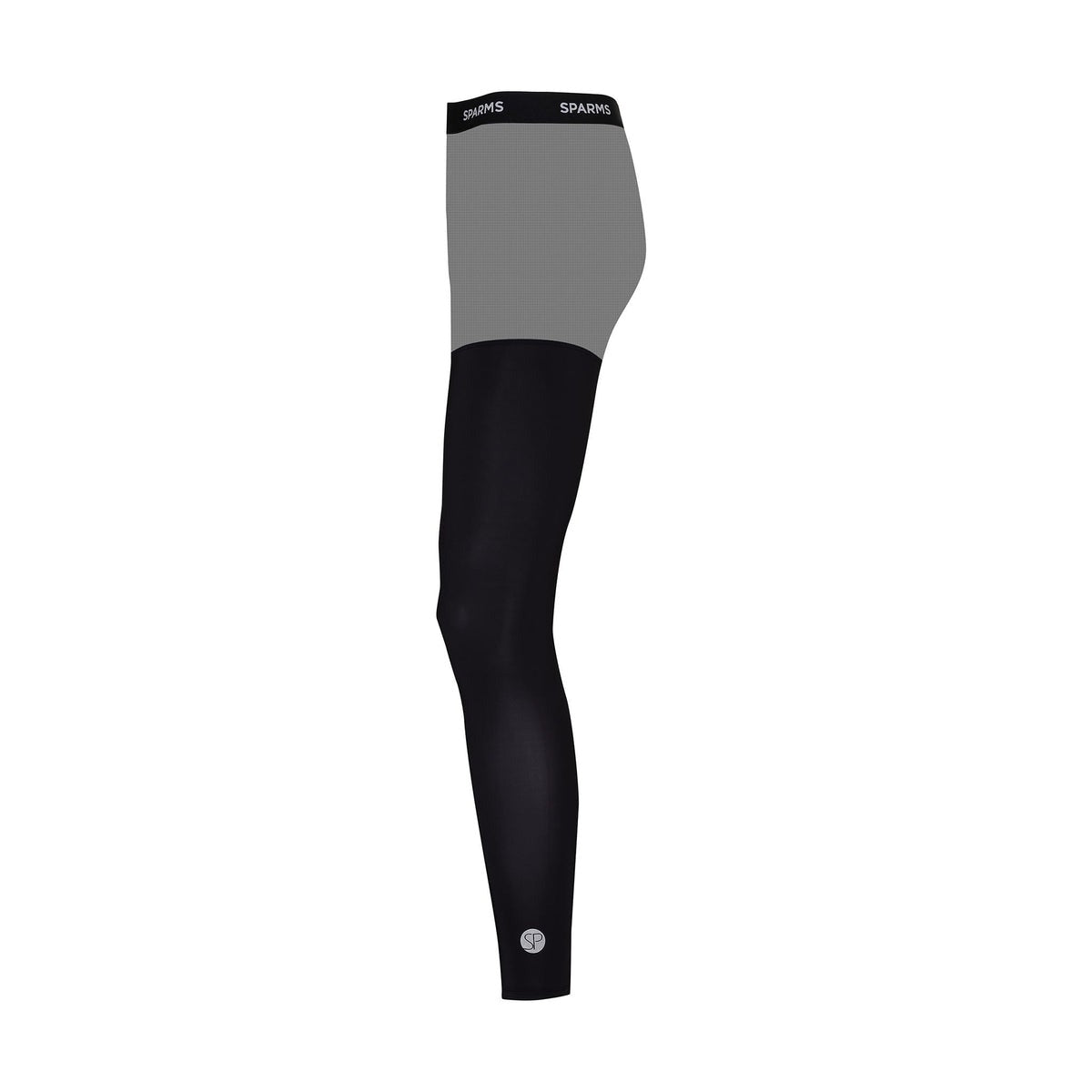 SPARMS Men's Leggings 99.8% Sun Protection MensBlackSide