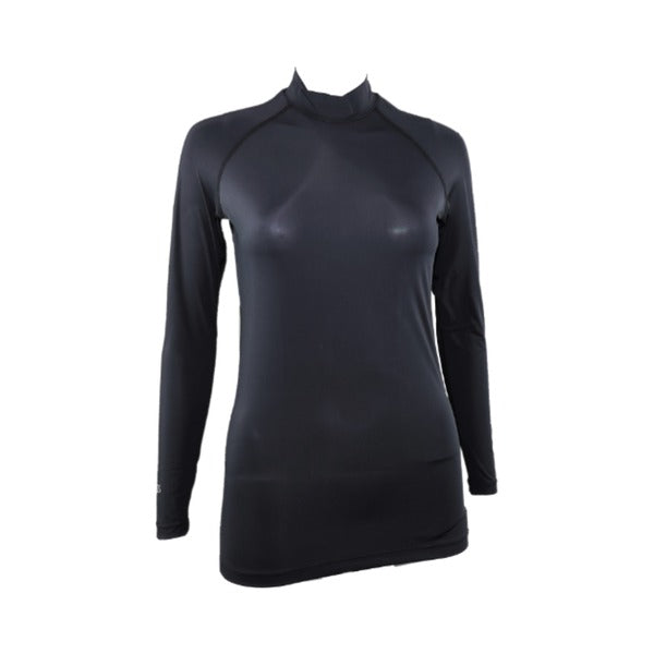 SPARMS Women's High Neck 99.8% Sun Protection Black