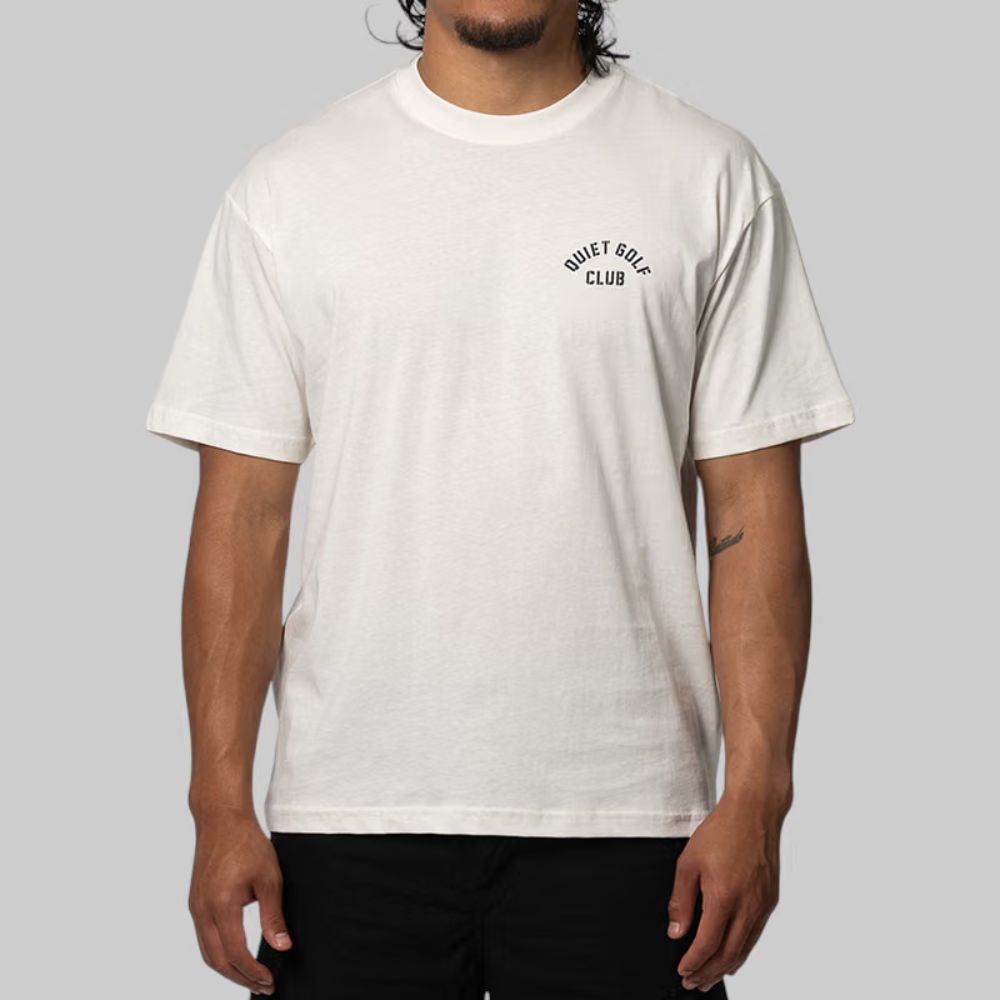 QUIET GOLF - QUIET GOLF Men's Stencil T-shirt - The Agora Bangkok