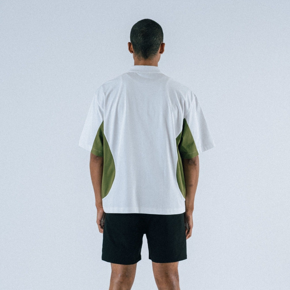 STUDENTS GOLF - STUDENTS GOLF Men's Assistant S/S Jersey Zip Polo Shirt - The Agora Bangkok