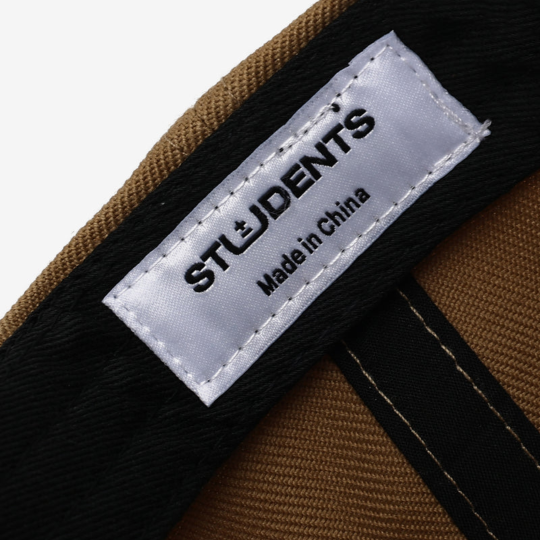 STUDENTS GOLF - STUDENTS GOLF Bases Covered Unstructured 6 Panel Wool Hat - The Agora Bangkok