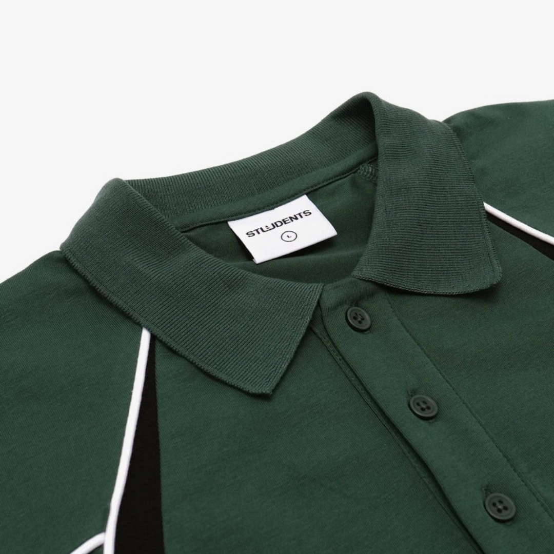 STUDENTS GOLF - STUDENTS GOLF Men's Captain S/S Jersey Polo Shirt - The Agora Bangkok