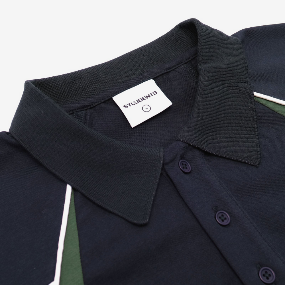 STUDENTS GOLF - STUDENTS GOLF Men's Captain S/S Jersey Polo Shirt - The Agora Bangkok