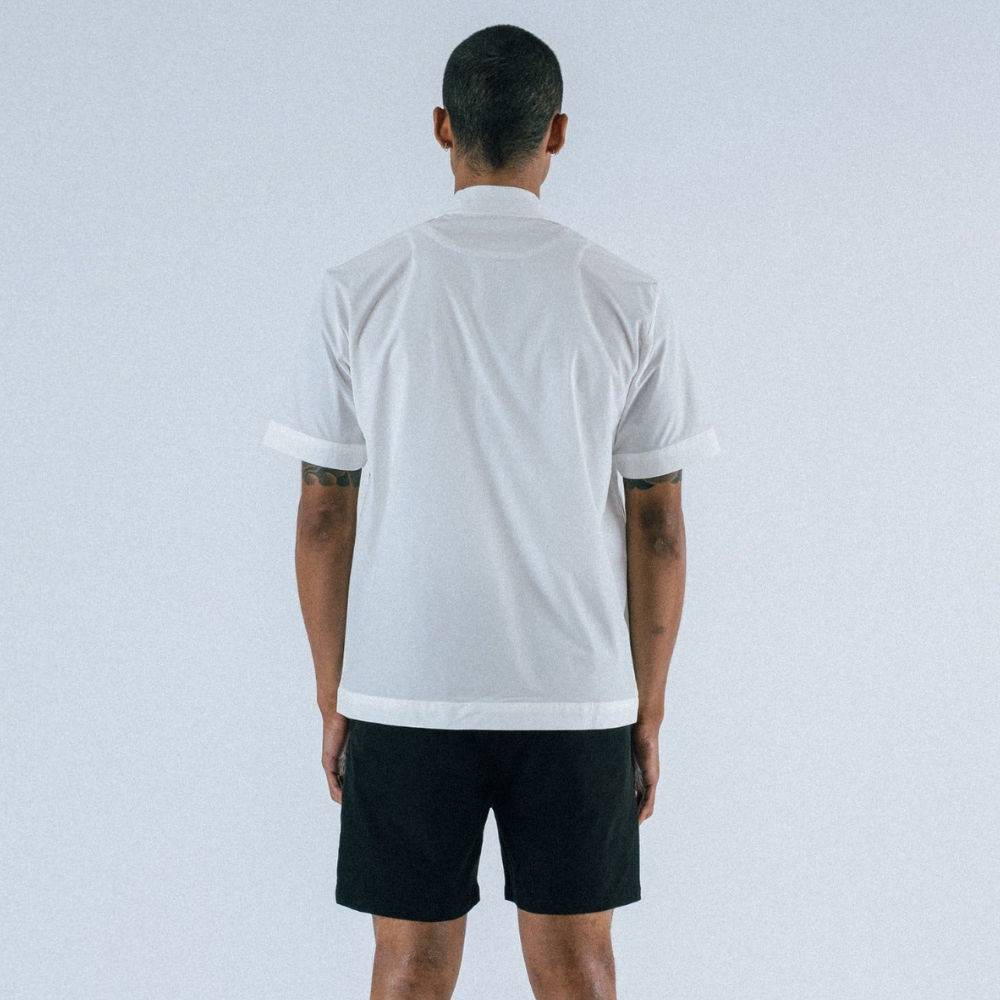 STUDENTS GOLF - STUDENTS GOLF Men's Educate S/S Poplin Button-Up Shirt - The Agora Bangkok