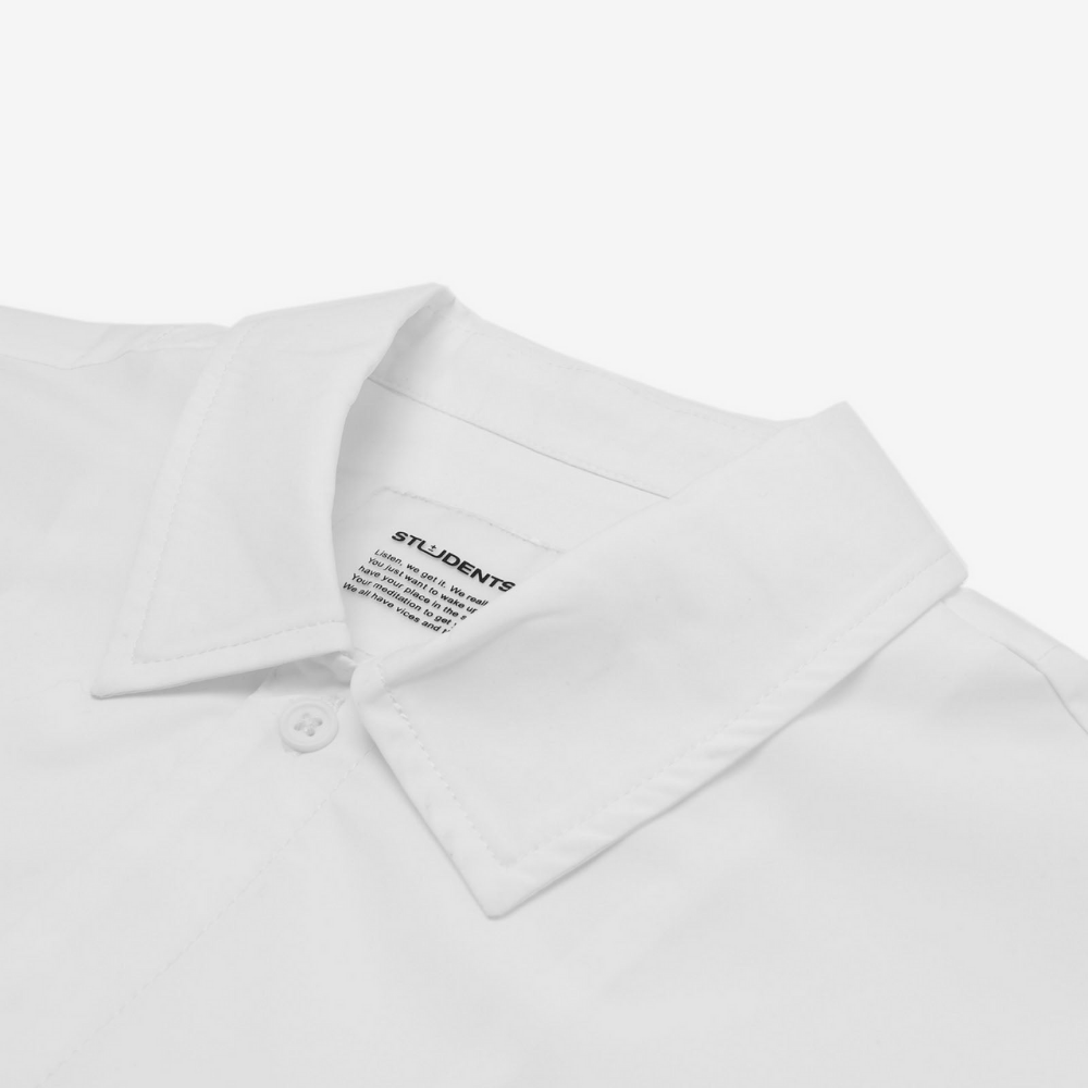 STUDENTS GOLF - STUDENTS GOLF Men's Oxford S/S Poplin Button-Up Shirt - The Agora Bangkok