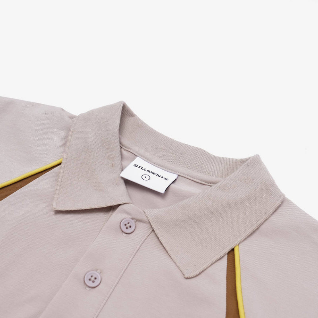 STUDENTS GOLF - STUDENTS GOLF Men's Captain S/S Jersey Polo Shirt - The Agora Bangkok