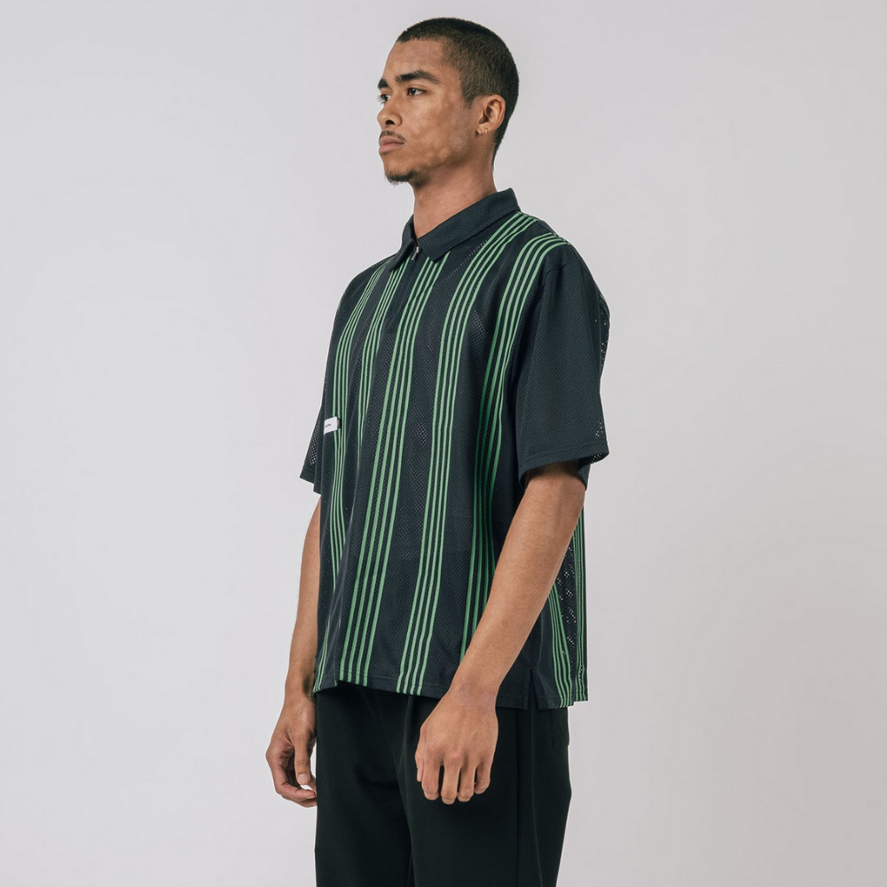 STUDENTS GOLF - STUDENTS GOLF Men's Howards S/S Mesh Zip Polo - The Agora Bangkok