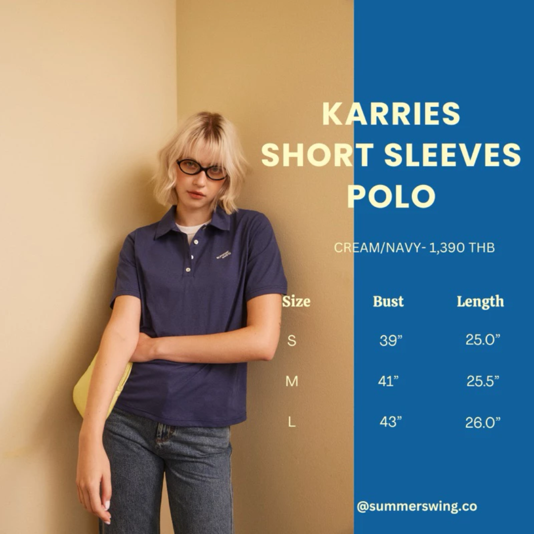 SUMMER SWINGS - SUMMER SWINGS Women's Kerries Polo - The Agora Bangkok