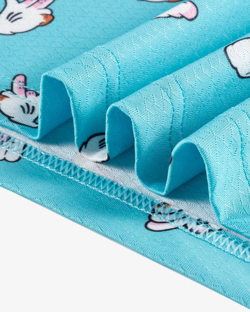 GOLF GODS - GOLF GODS Men's Shocker Cool Tech Performance in Teal - The Agora Bangkok