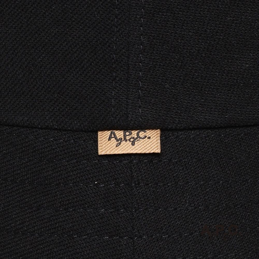 A.P.C. GOLF - A.P.C. Golf Simon Bucket Hat - Black - The Agora Bangkok