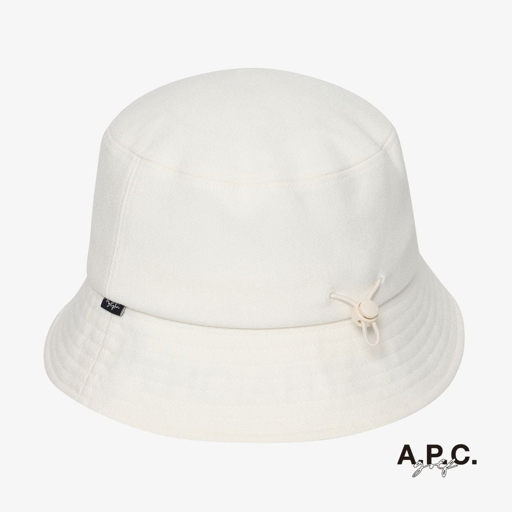 A.P.C. GOLF - A.P.C. Golf Simon Bucket Hat - Ivory - The Agora Bangkok