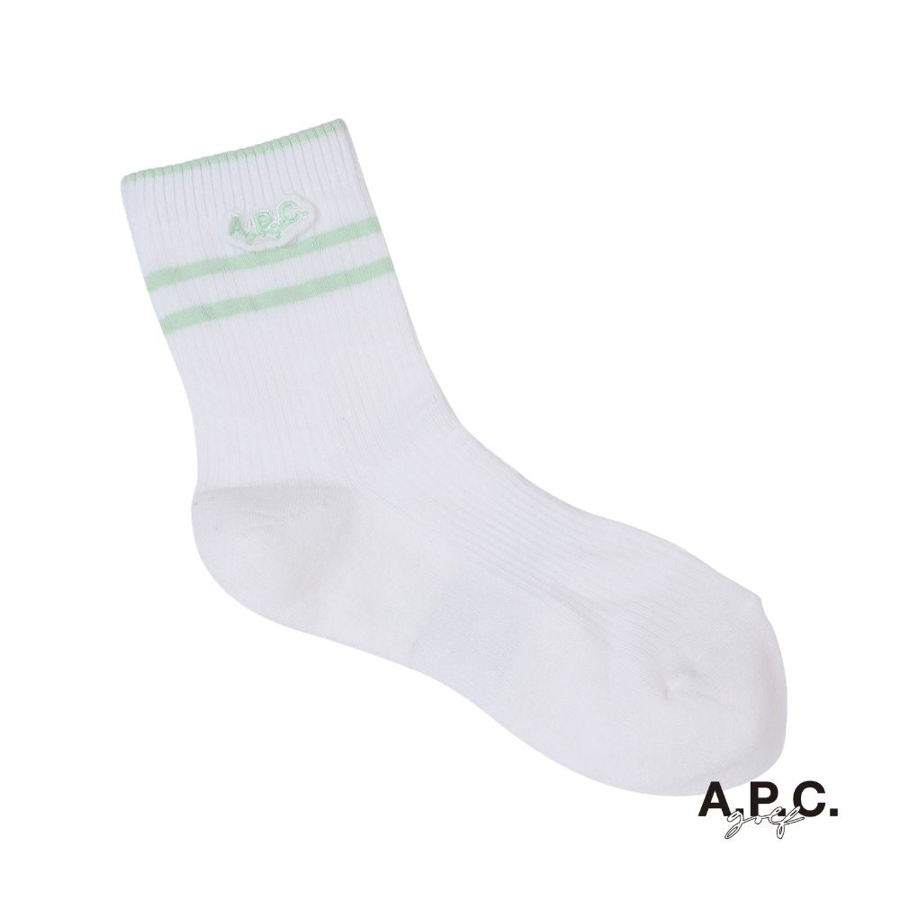 A.P.C. GOLF - A.P.C. Golf Simon Socks - Mint - The Agora Bangkok