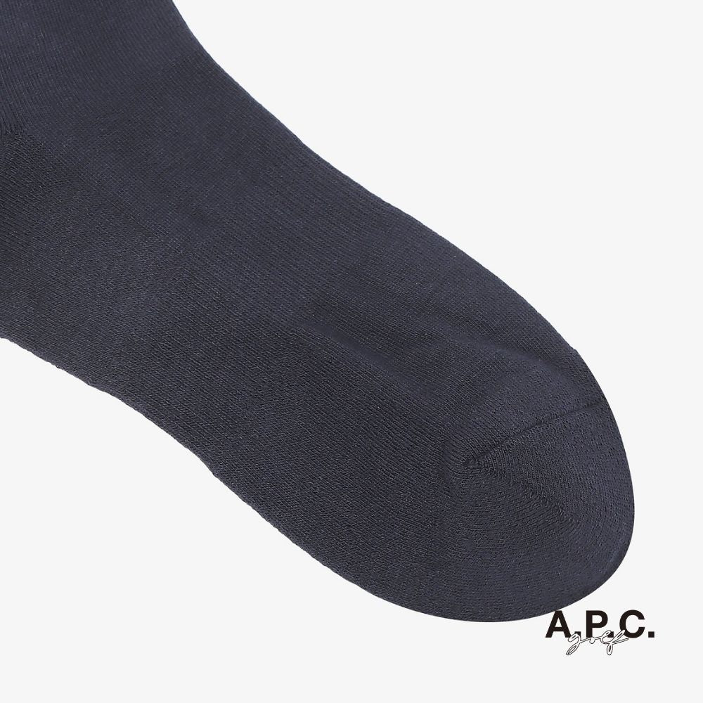 A.P.C. GOLF - A.P.C. Golf Simon Socks - Navy - The Agora Bangkok