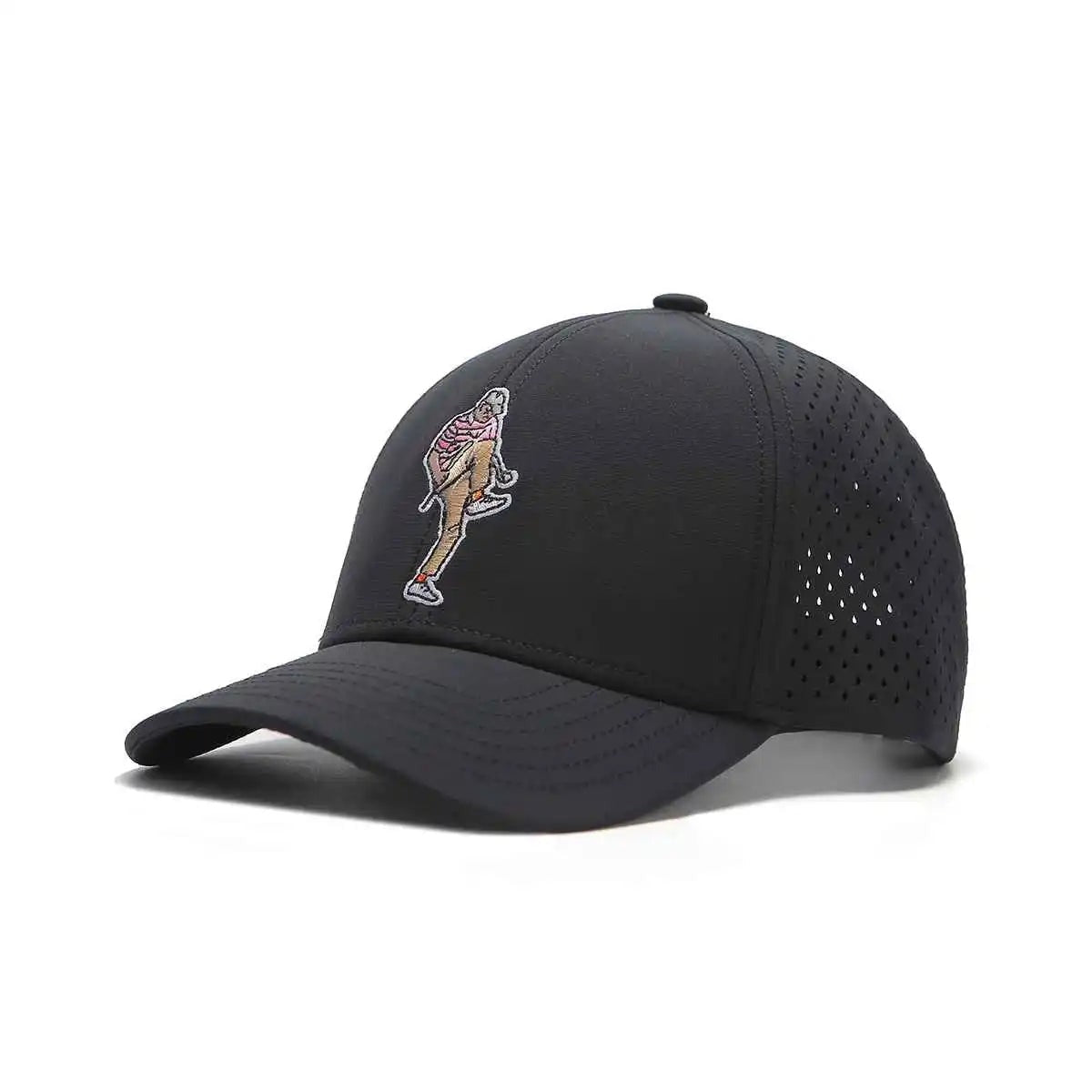 GOLF GODS - GOLF GODS Tour Pro Angry Golfer Golf Hat with Curved Brim - The Agora Bangkok