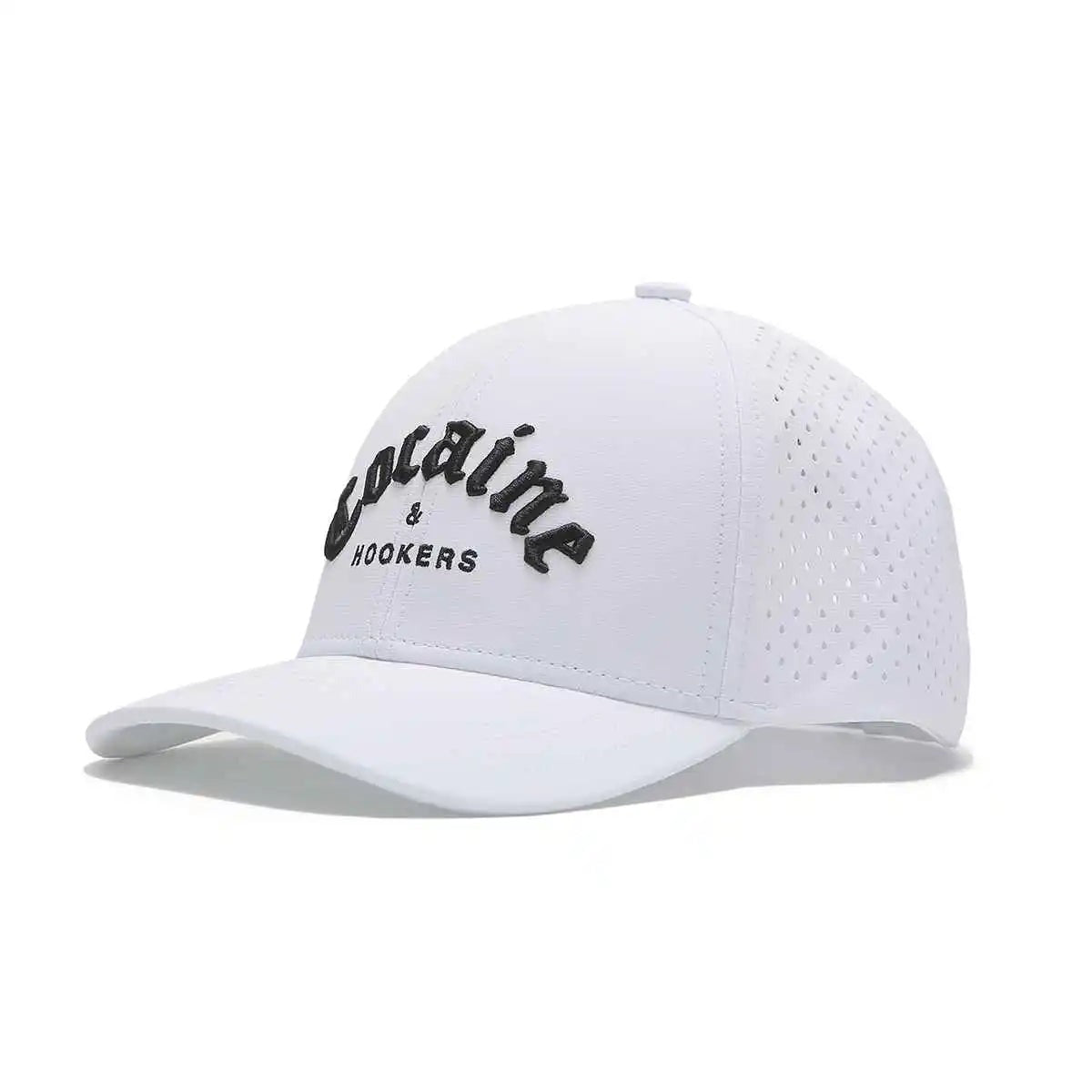 GOLF GODS Tour Pro Cocaine & Hookers Golf Hat Curved Brim